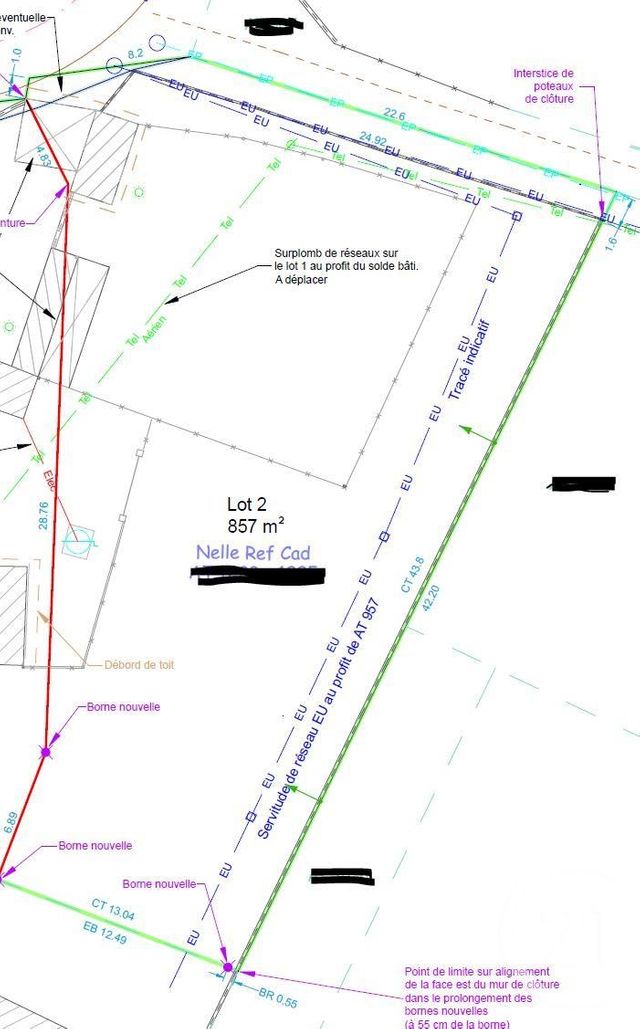 terrain à vendre - 857.0 m2 - ST MEDARD EN JALLES - 33 - AQUITAINE - Century 21 Kadima