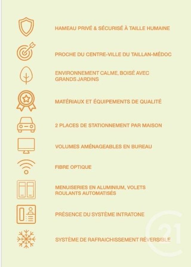 maison à vendre - 4 pièces - 91.1 m2 - LE TAILLAN MEDOC - 33 - AQUITAINE - Century 21 Kadima